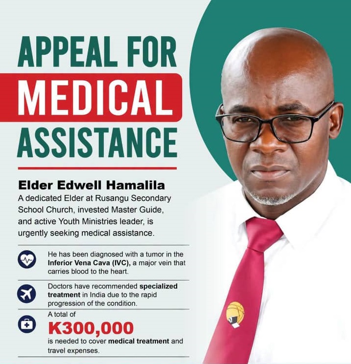 Medical assistance for Elder Edwell Hamalila